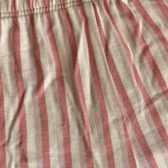 Striped Pink Button-Up Pajama Set - Picture 2 of 4